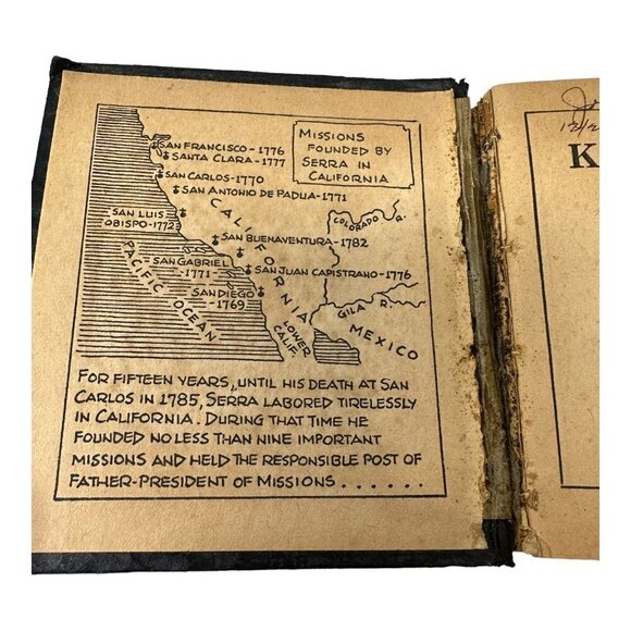 KIT CARSON PIONEER SCOUT 1933 Big Little Book All in Pictures Hardcover - Picture 8 of 16